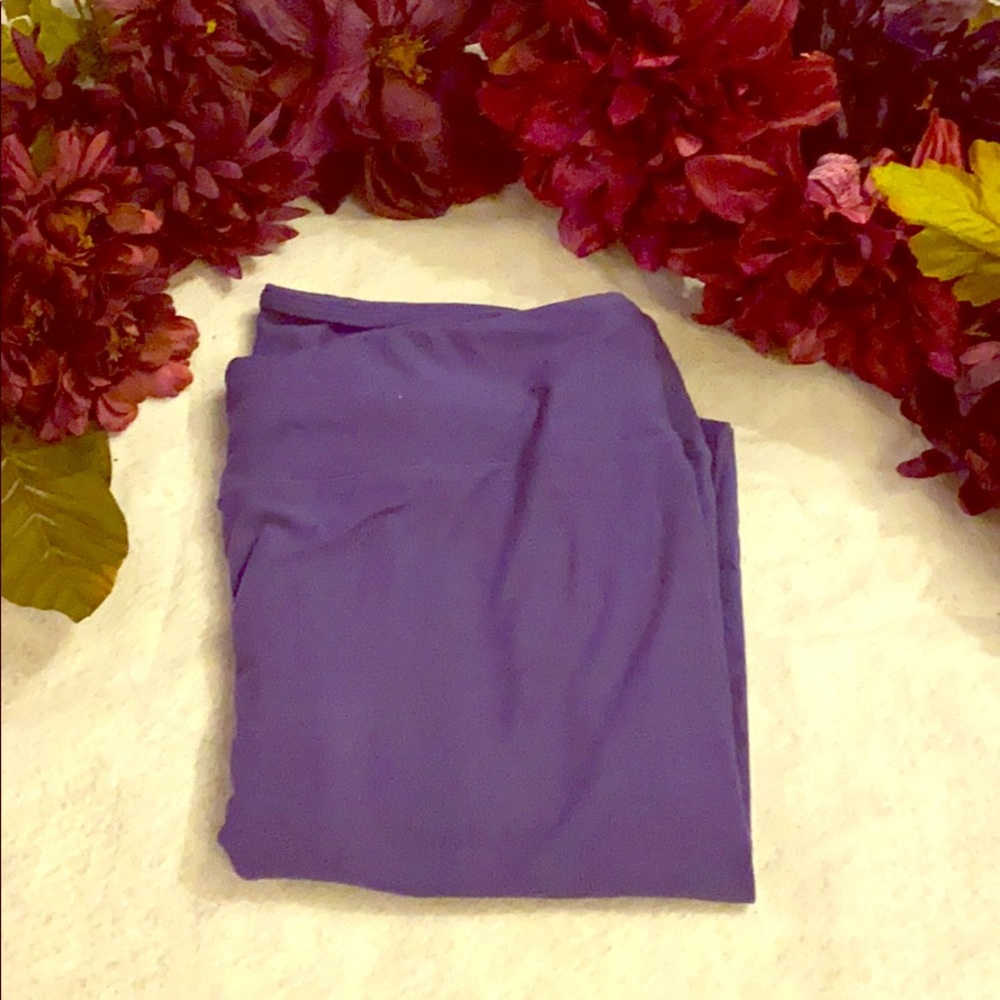 Solid Purple Butter soft legging